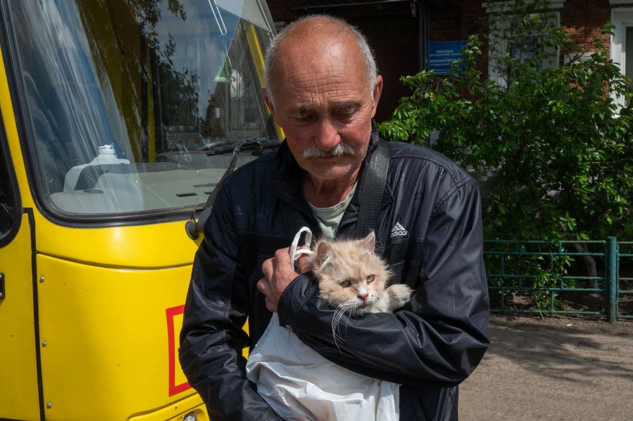Governor: Up to 300 civilians remain in Vovchansk amid Russian advances