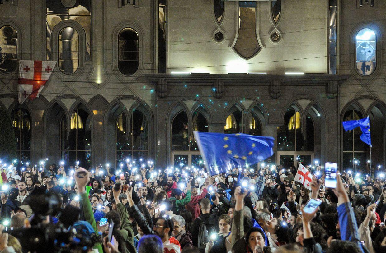 FT: EU countries push for visa-free travel suspension, other sanctions against Georgia over 'foreign agents ' law
