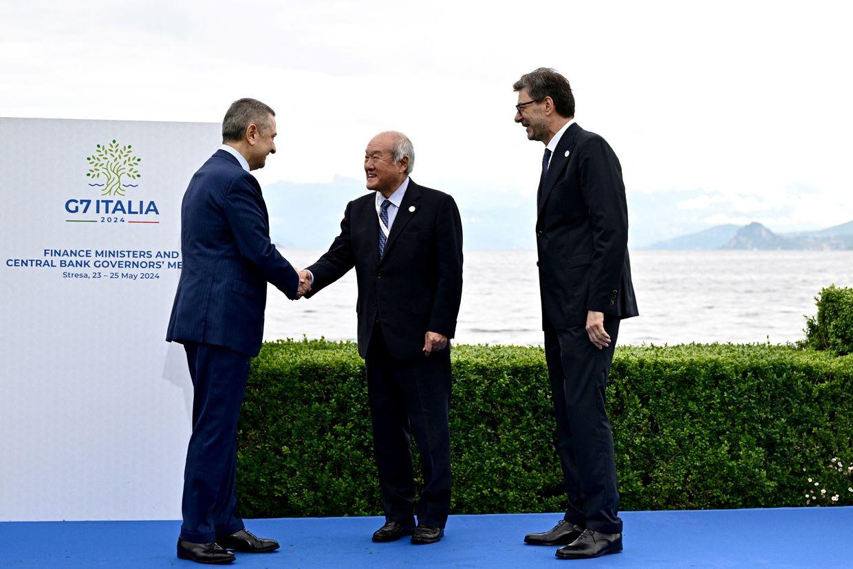 G7 announces 'progress' on Russian frozen assets but work still to be done