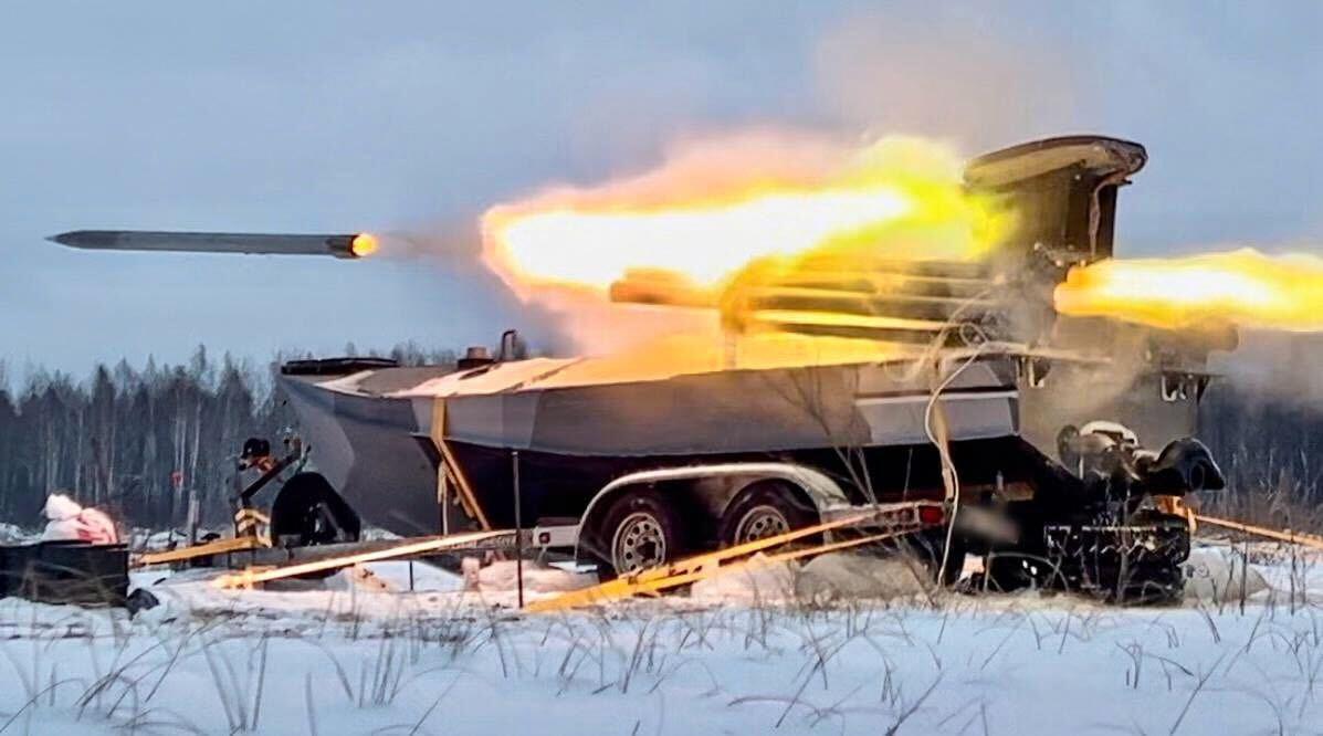Source: SBU has a new weapon – Grad-equipped Sea Baby drones