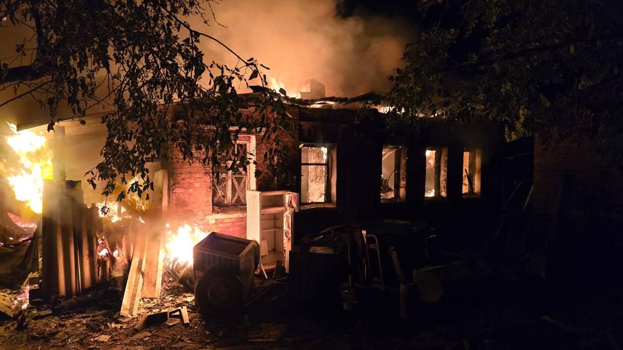 Updated: Russia attacks Kharkiv with drones overnight, causing fire