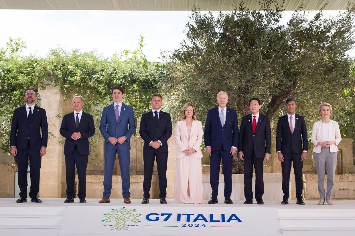 G7 confirms agreement on $50 billion loan for Ukraine backed by Russian assets revenue