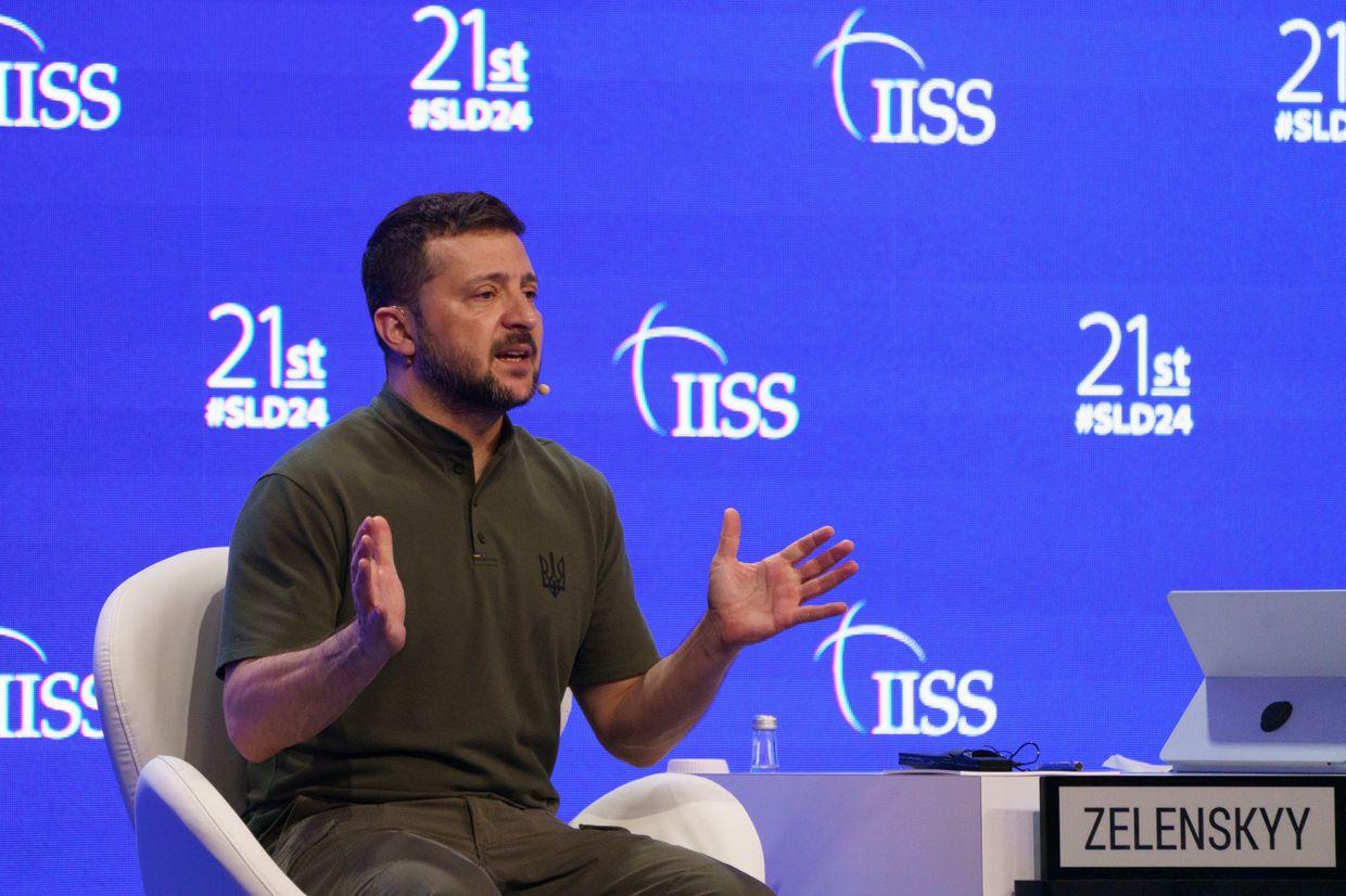 Zelensky: Ukraine recognizes both Israel and Palestine, seeks to end suffering of civilians