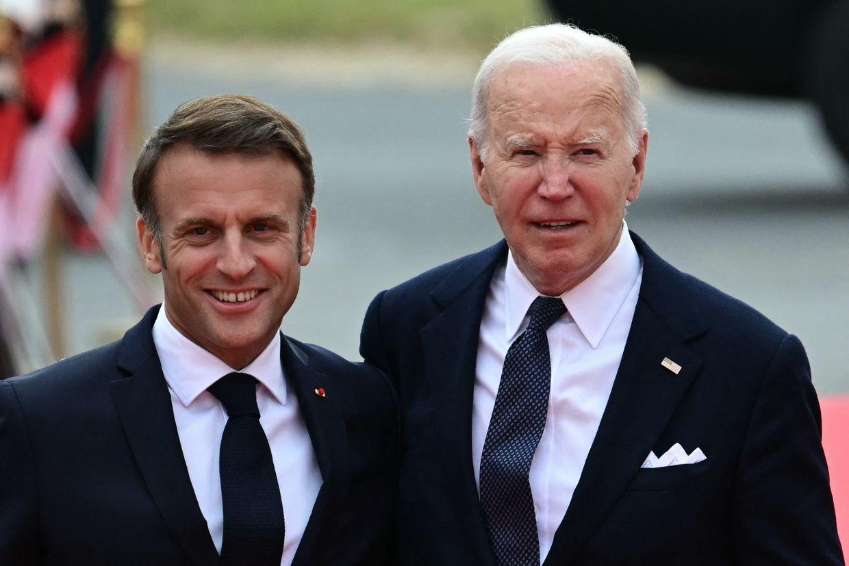 Politico: Biden against Macron's proposal to send military trainers to Ukraine