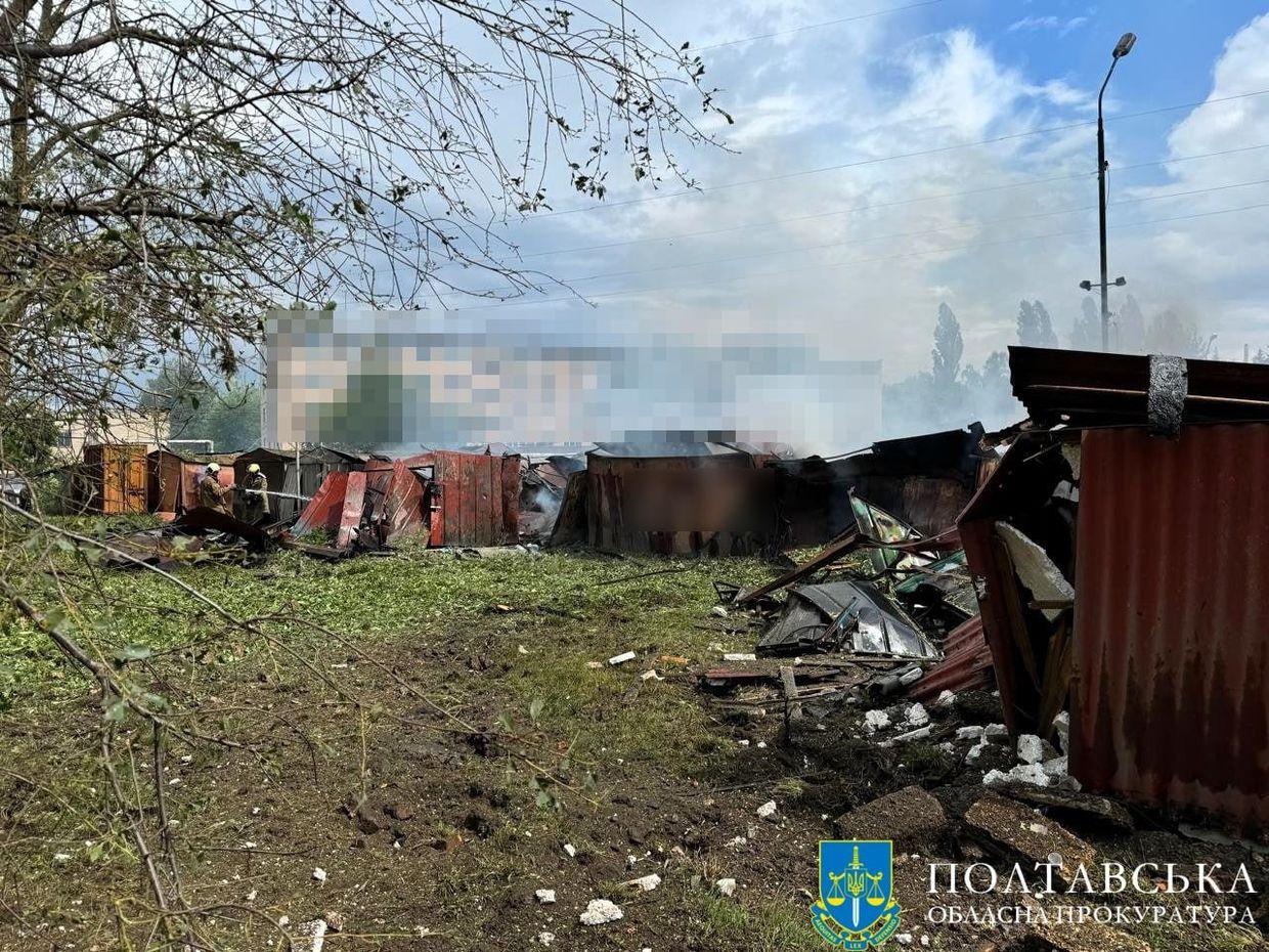 Updated: Russian strike against Poltava injures 22, including children