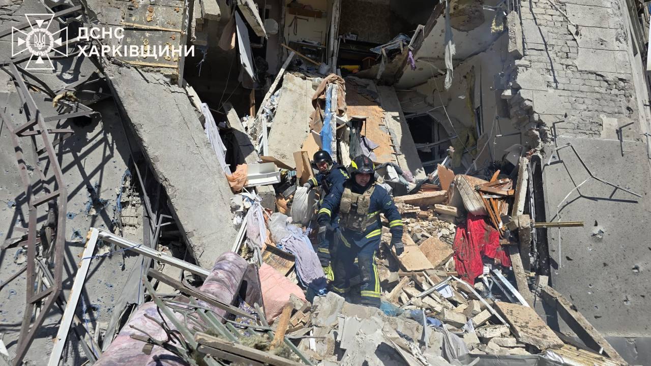 Russian attack on Kharkiv kills 3, injures 54, including children