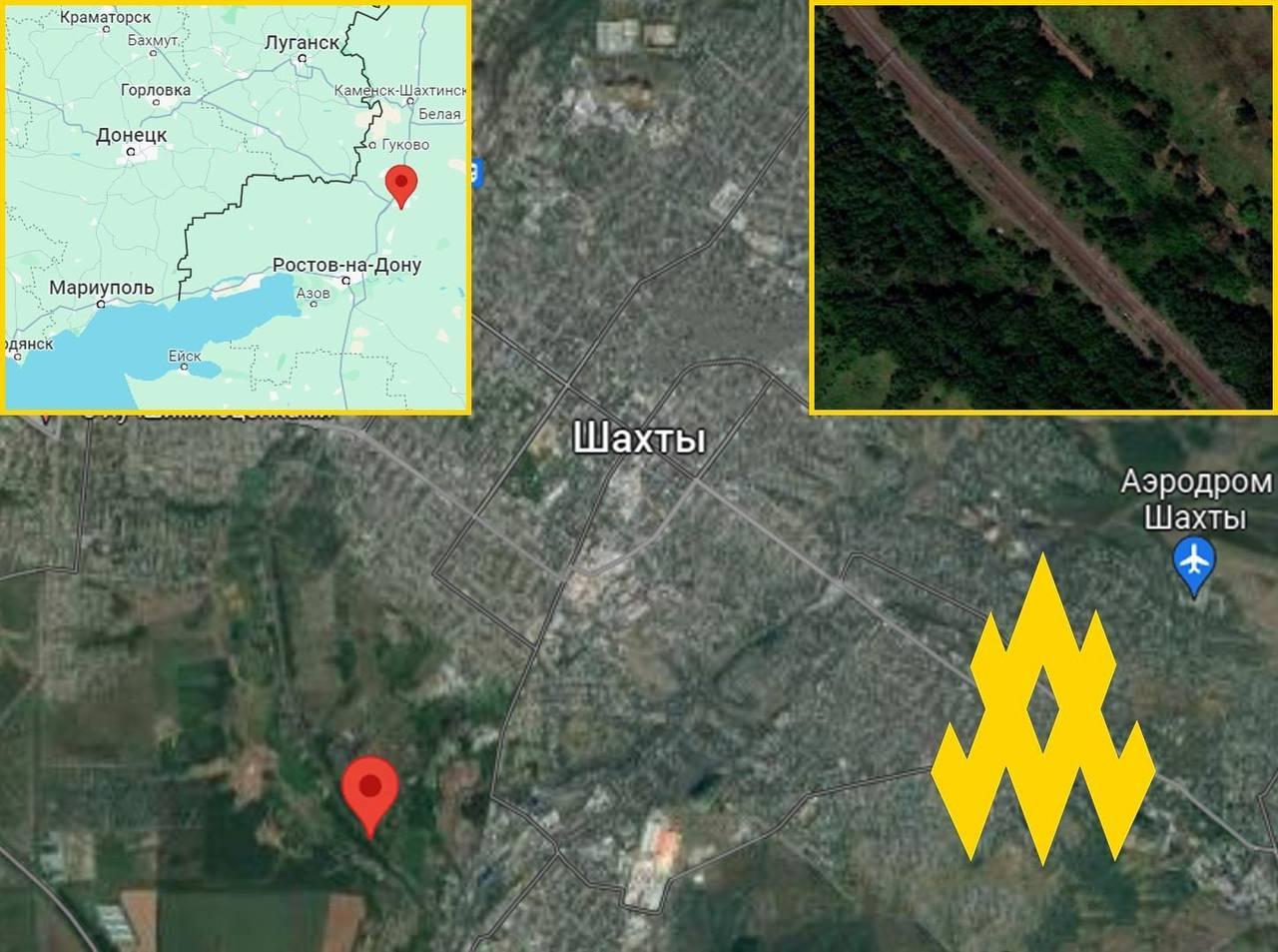 Ukrainian partisans say they sabotaged railway in Russia's Rostov Oblast