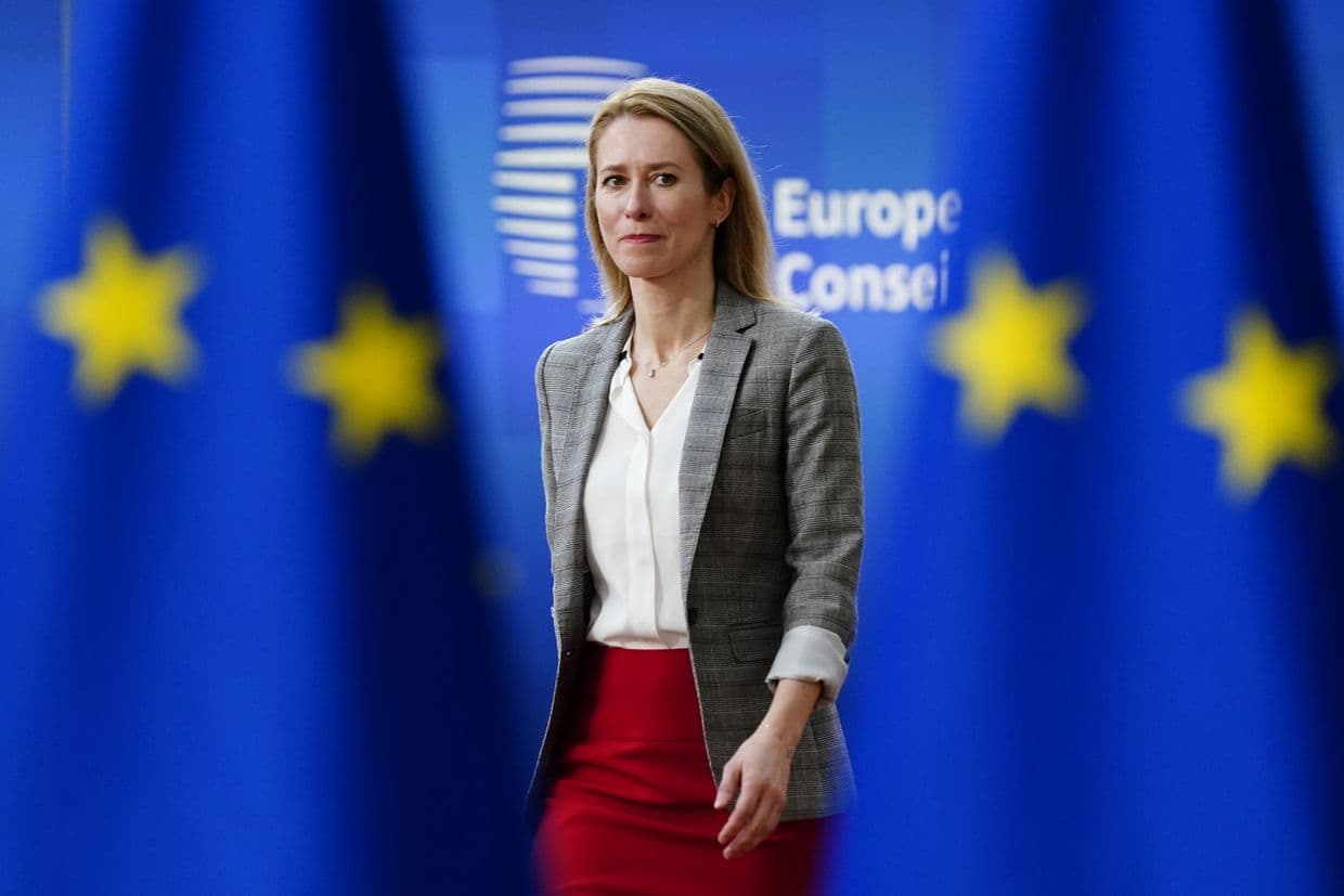 EU plans to impose 20th sanctions package against Russia on Feb. 24, Kallas says