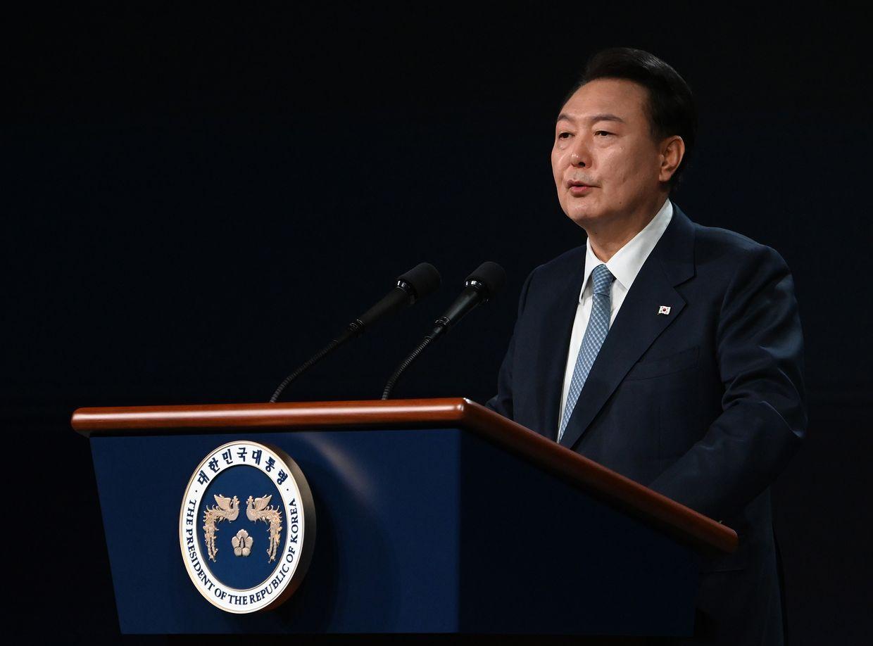 Russian-North Korean military ties pose 'distinct threat,' South Korean president says