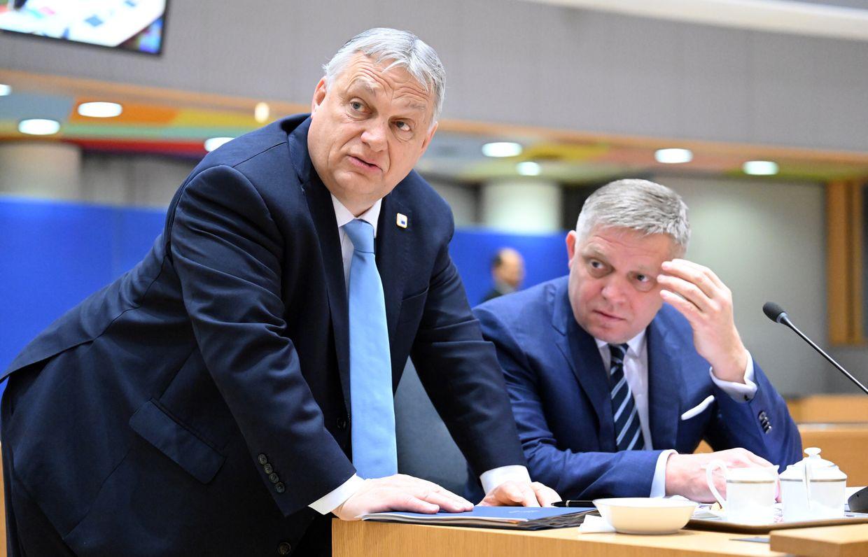 EU irritated with Hungary, Slovakia over their Russian oil spat with Ukraine, Politico reports