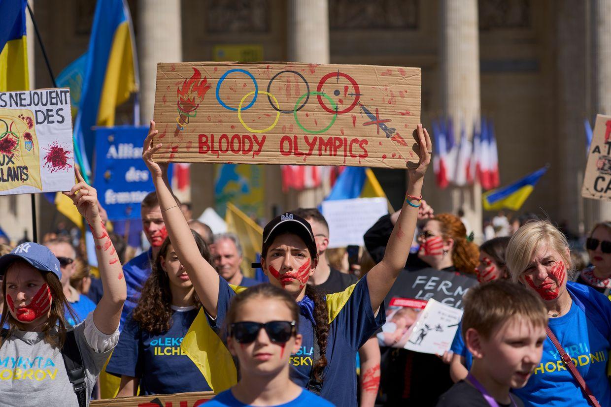 Most Russian Olympic athletes violate neutrality rules, investigation suggests