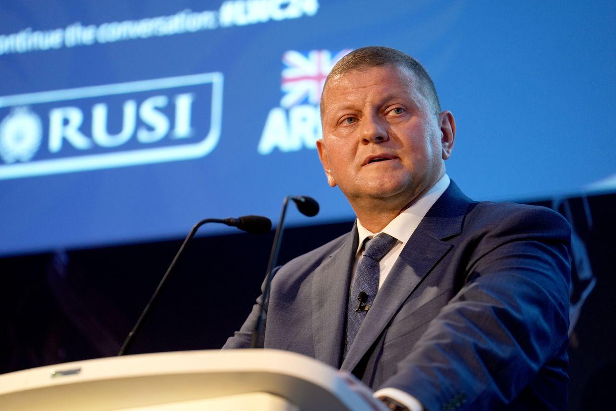Ukrainian Ambassador to the U.K. General Valerii Zaluzhnyi.