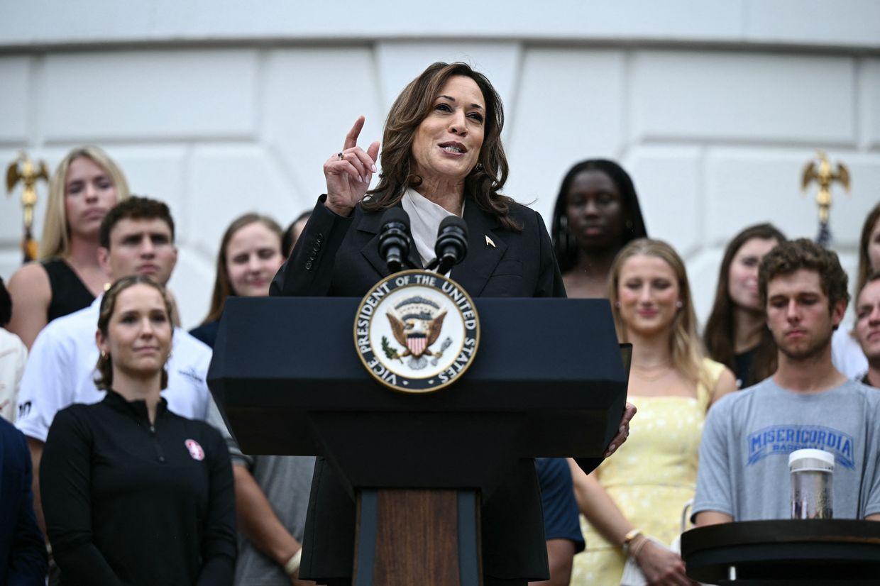 Kamala Harris secures enough delegate endorsements to win Democratic presidential nomination