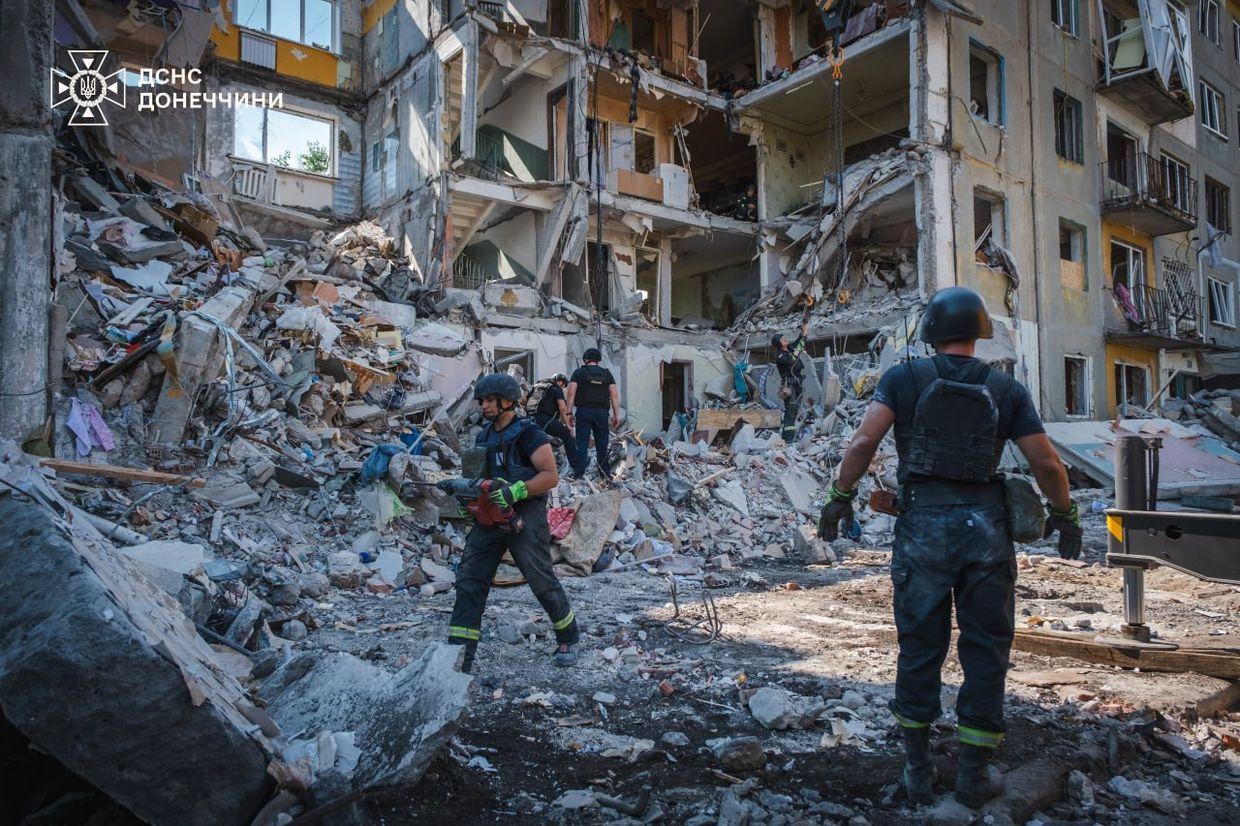 Death toll of Russia's July 14 attack on Donetsk Oblast town rises to 3