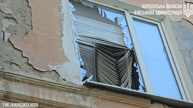 Russian attack on Kherson injures 5 civilians