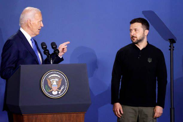 Biden mistakenly introduces Zelensky as 'President Putin' as concerns over fitness for office mount