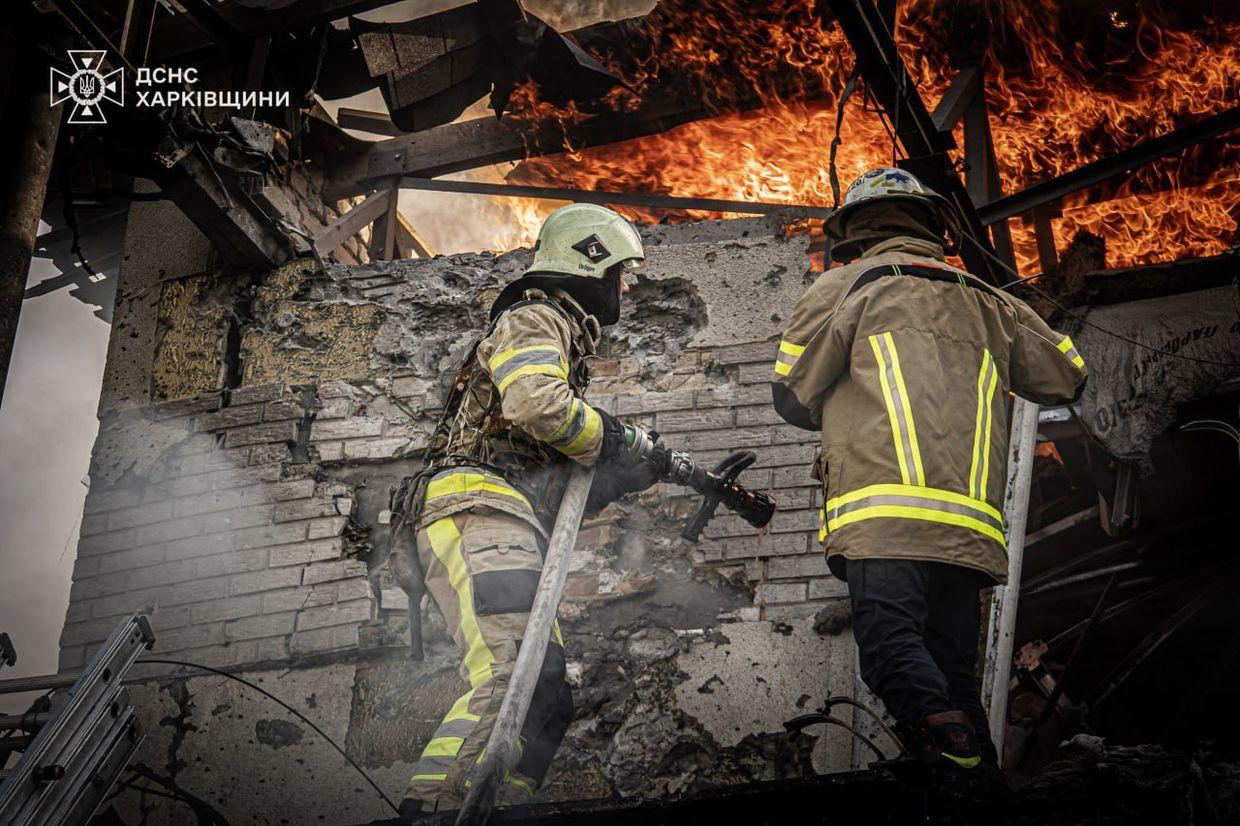 Russia targets Kharkiv with cluster munitions in 'double tap' strike, police say