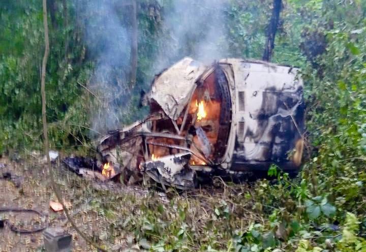 4 killed including child after car hit Russian mine in Kharkiv Oblast