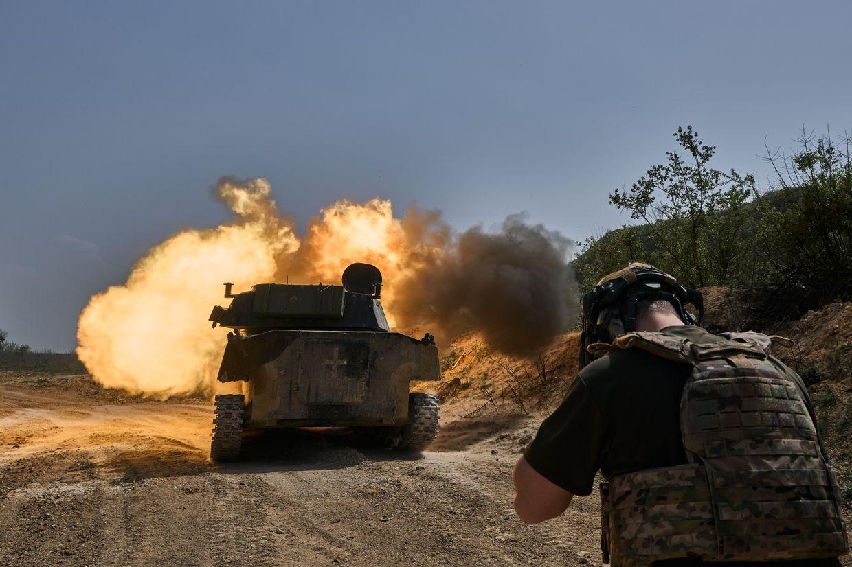 Russia moves some units from Ukraine's south to Kursk, Kyiv says