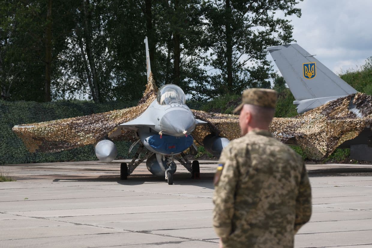 Ukraine gave a glimpse of its first F-16s – what can it tell us?