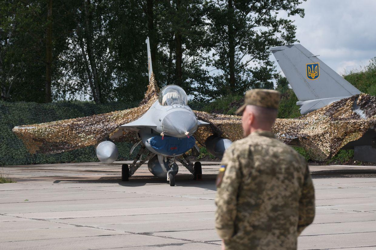 Ukraine gave a glimpse of its first F-16s – what can it tell us?