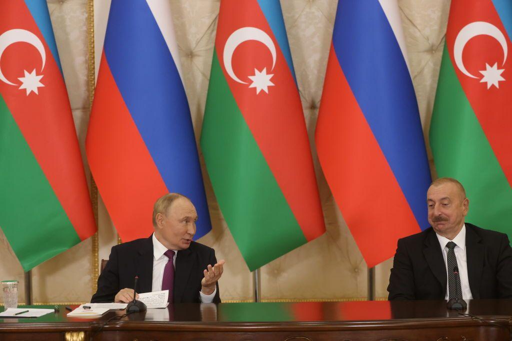 Putin in Azerbaijan: Depleted by Ukraine, Russia plays a weaker hand in the South Caucasus