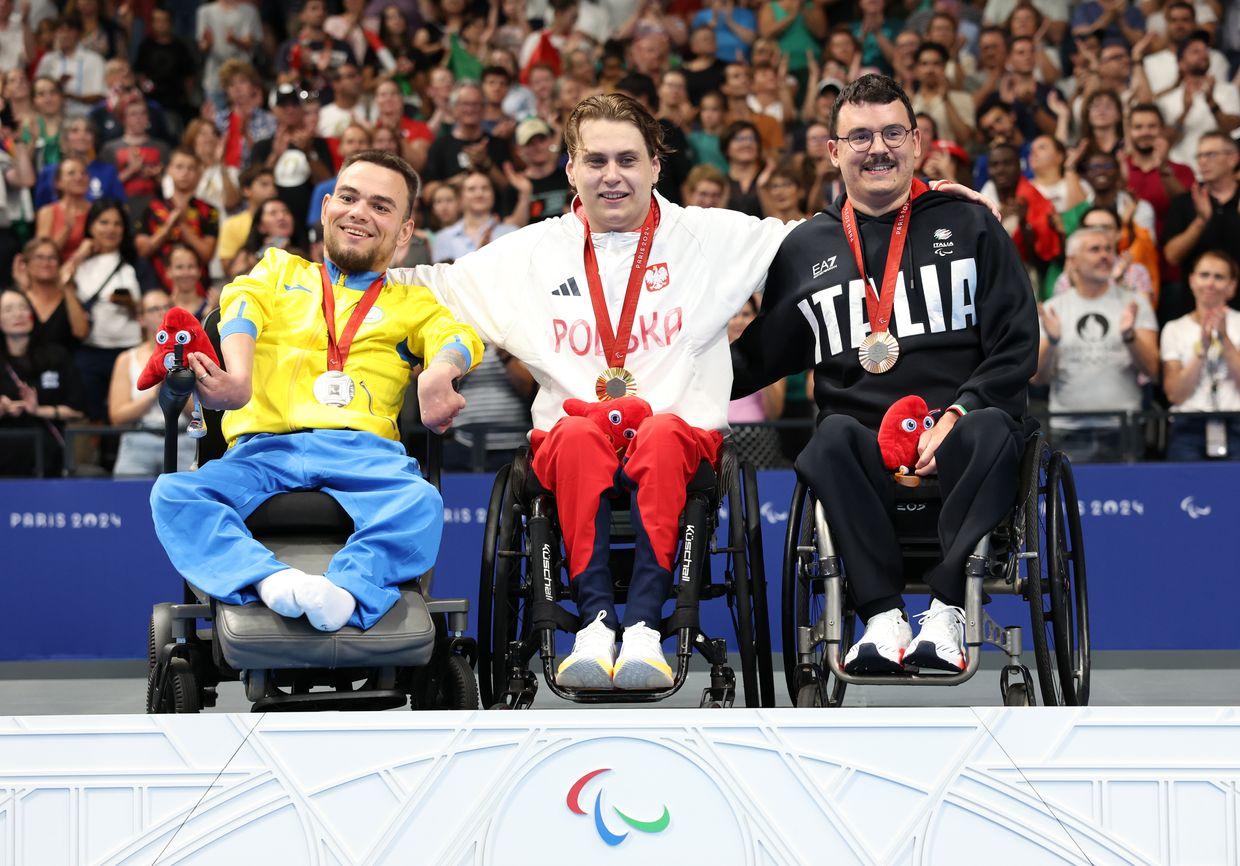 Ukrainian swimmers win first 4 medals at Paris Paralympics