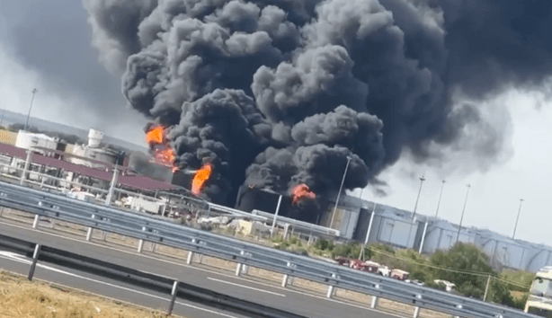Ukraine's military confirms strikes on Russian oil depots in Rostov, Kirov oblasts