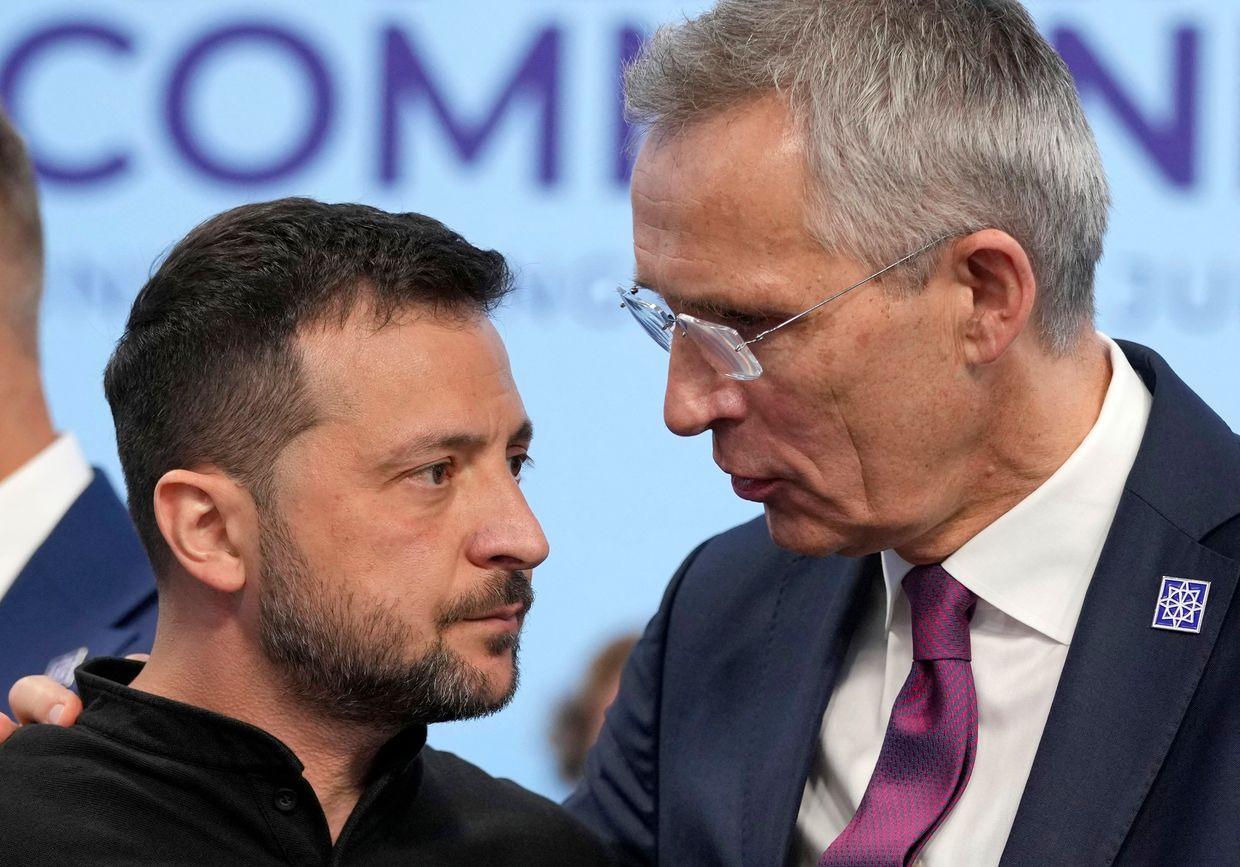 Zelensky meets with NATO's Stoltenberg in New York