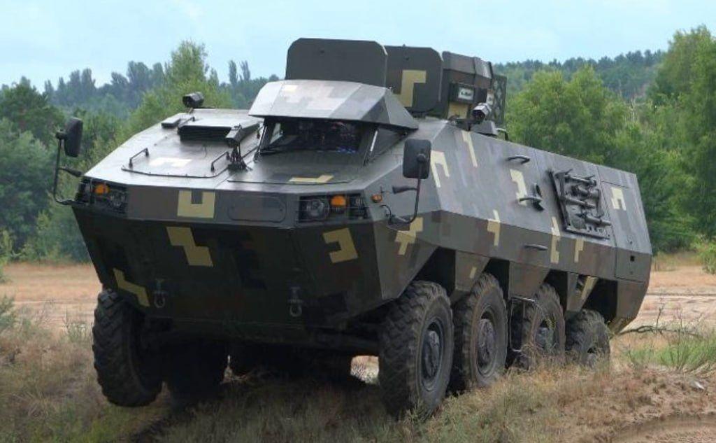 Khorunzhyi, a new armored personnel carrier (APC) that was approved by Ukraine's Defense Ministry