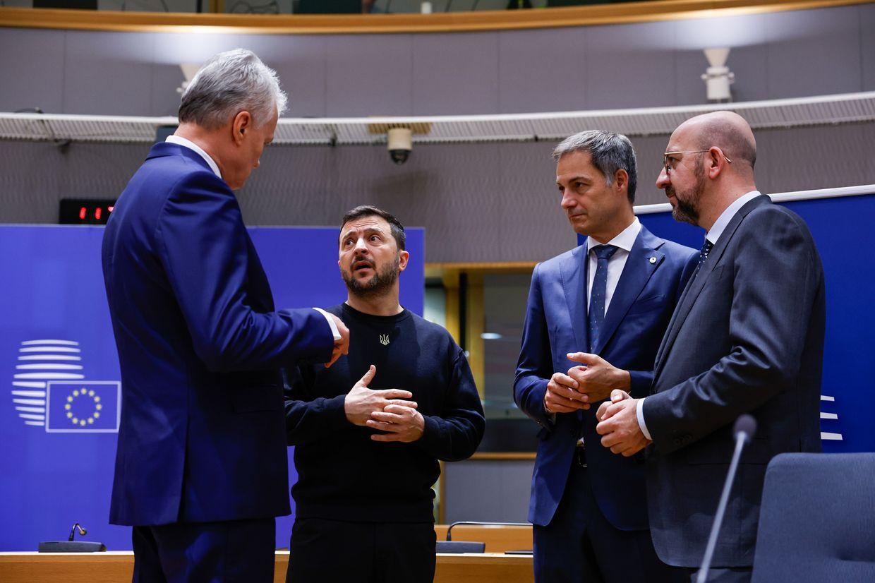 Victory plan includes Western-supplied missile package to force Russia toward talks, Zelensky says in Brussels