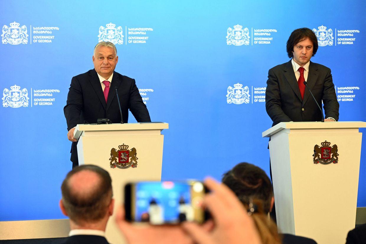 Orban lauds Georgia's ruling party for not allowing country to become 'second Ukraine'