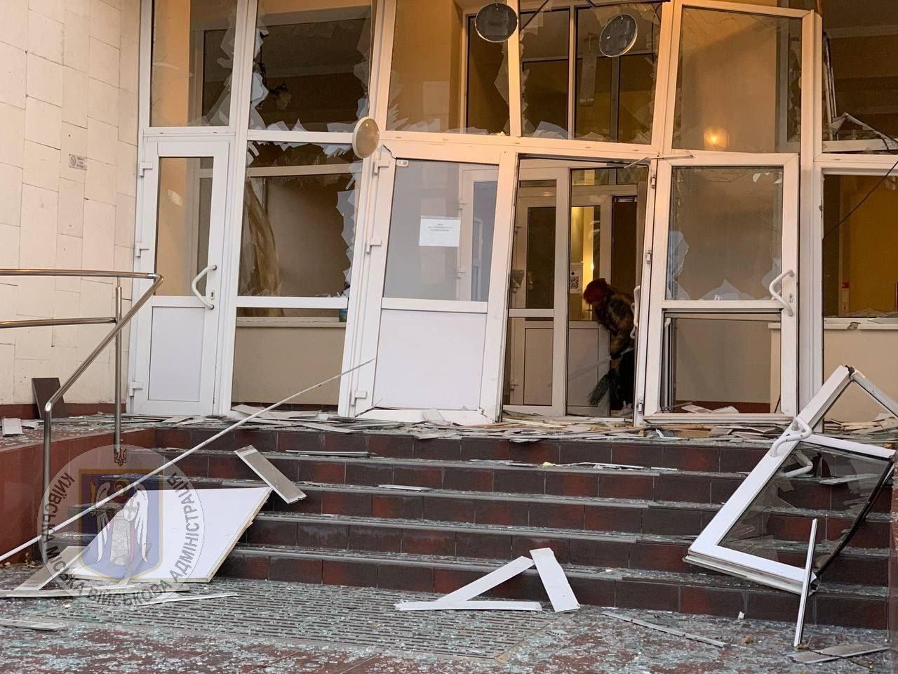 UPDATED: Buildings of Ukraine's largest university damaged in Russian drone attack on Kyiv