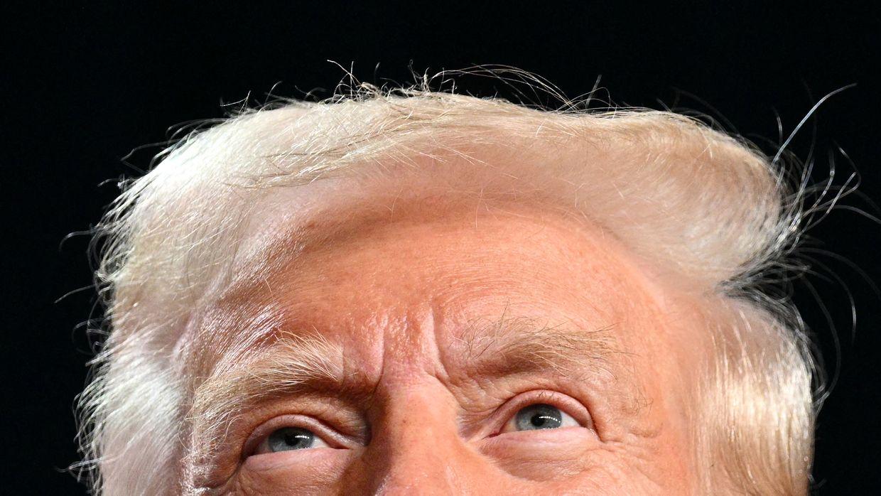 U.S. President Donald Trump in Miami, Florida, on Jan. 27, 2025. 