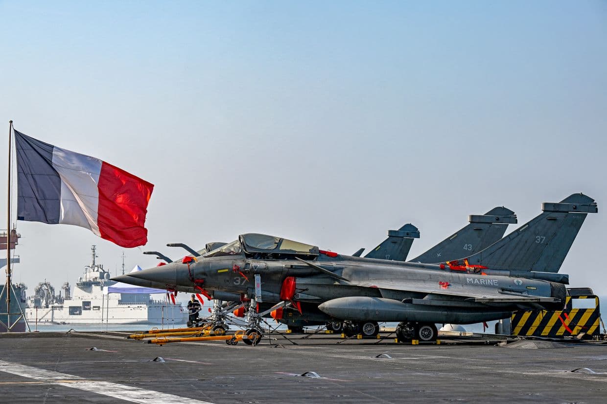 Swedish military jams suspected Russian drone near French nuclear aircraft carrier