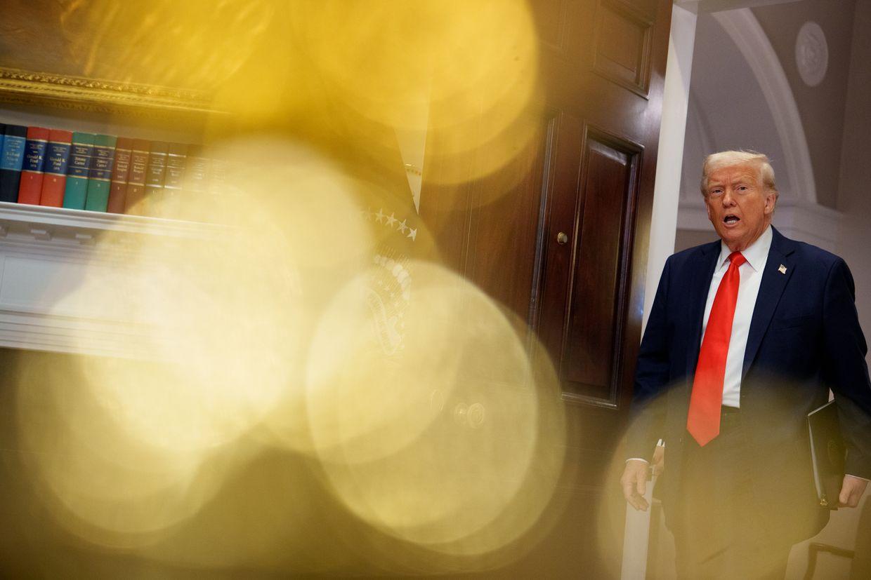 U.S. President Donald Trump on March 3, 2025. 