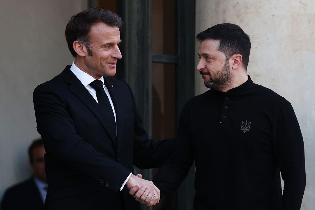 As Macron talks about building up Europe's defenses, Ukraine awaits actual results