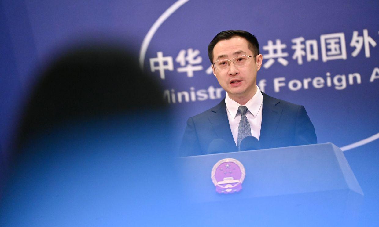 China rejects Zelensky's claim of arms deliveries to Russia as 'groundless'