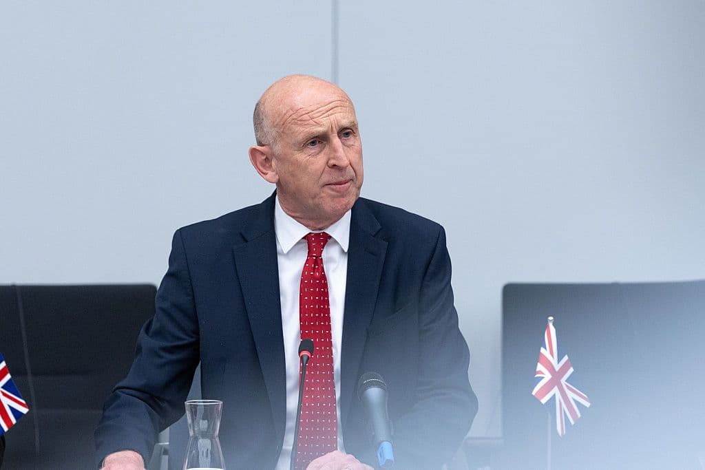 'Not a peacekeeping force' — UK defense minister clarifies role of coalition troops after summit
