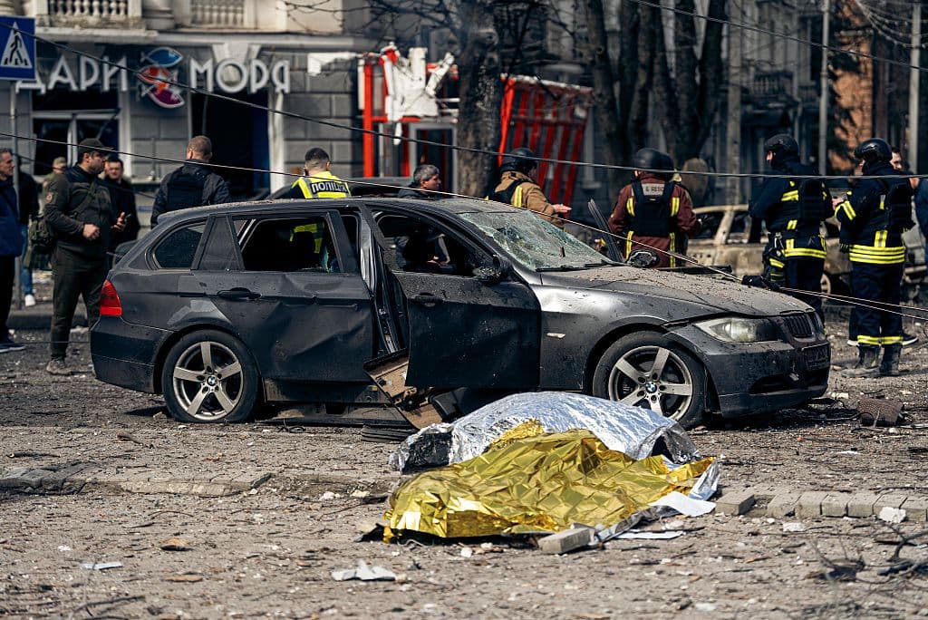 ‘Panic, screams, dead everywhere’ — Sumy in shock after double-tap missile attack kills 35