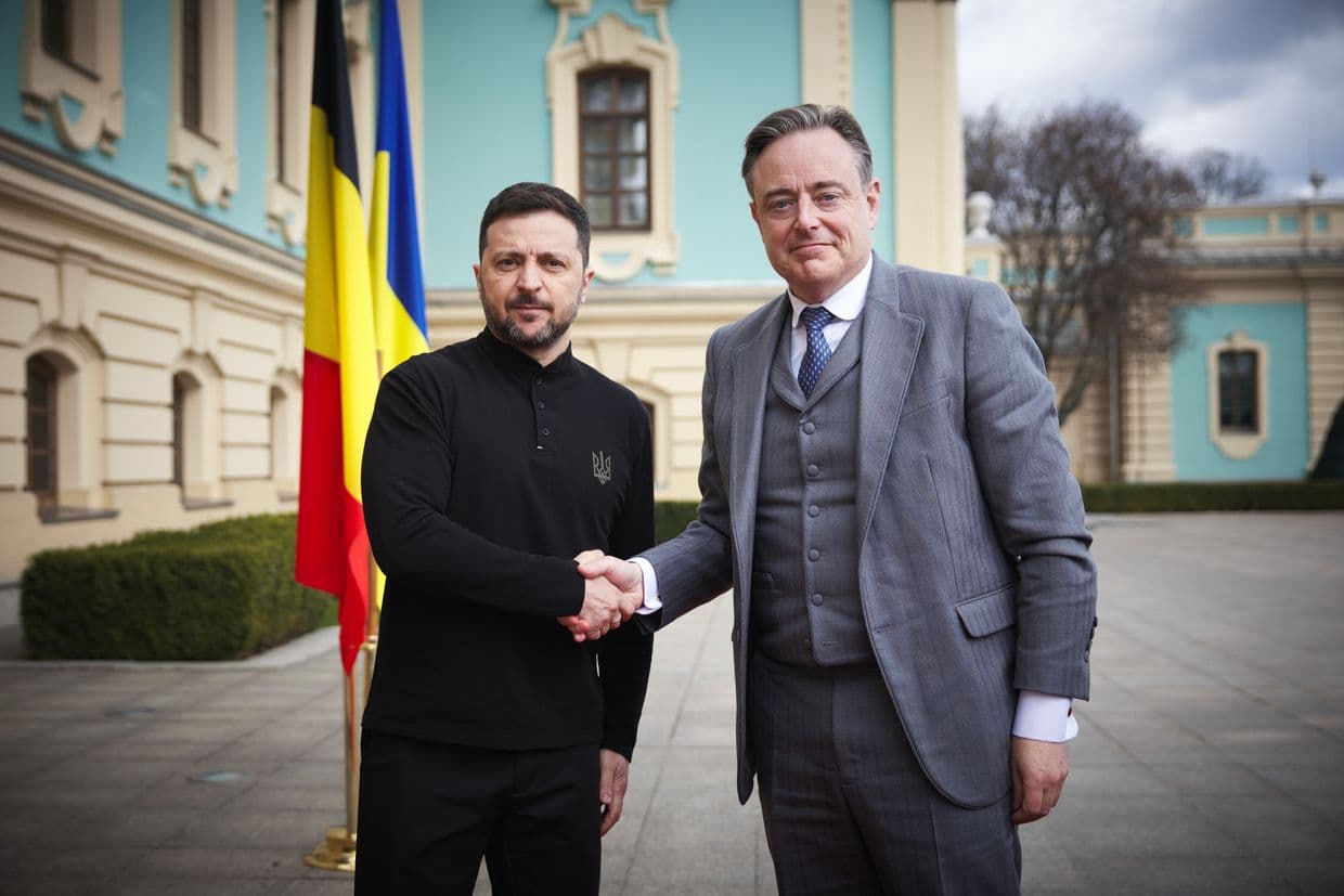Belgium to provide Ukraine with $1-billion defense package