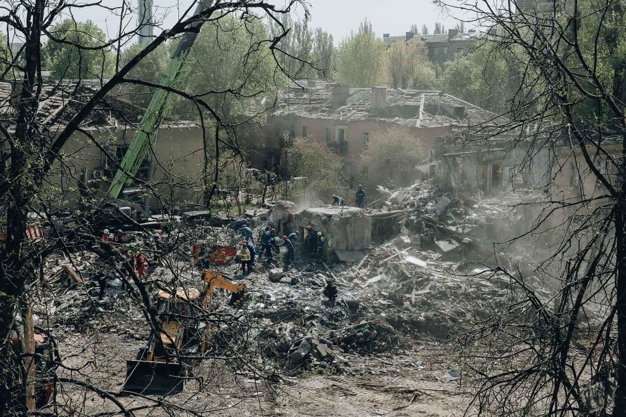 North Korean missile used in deadly Russian strike on Kyiv, Zelensky says