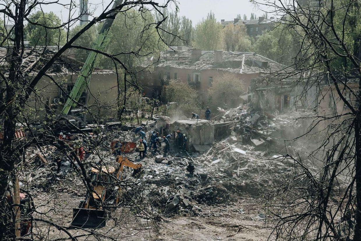 North Korean missile used in deadly Russian strike on Kyiv, Zelensky says