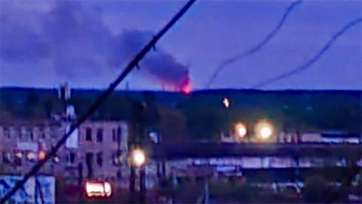 '5 explosions' — Ukrainian drones strike Russian military plant in Murom, source claims