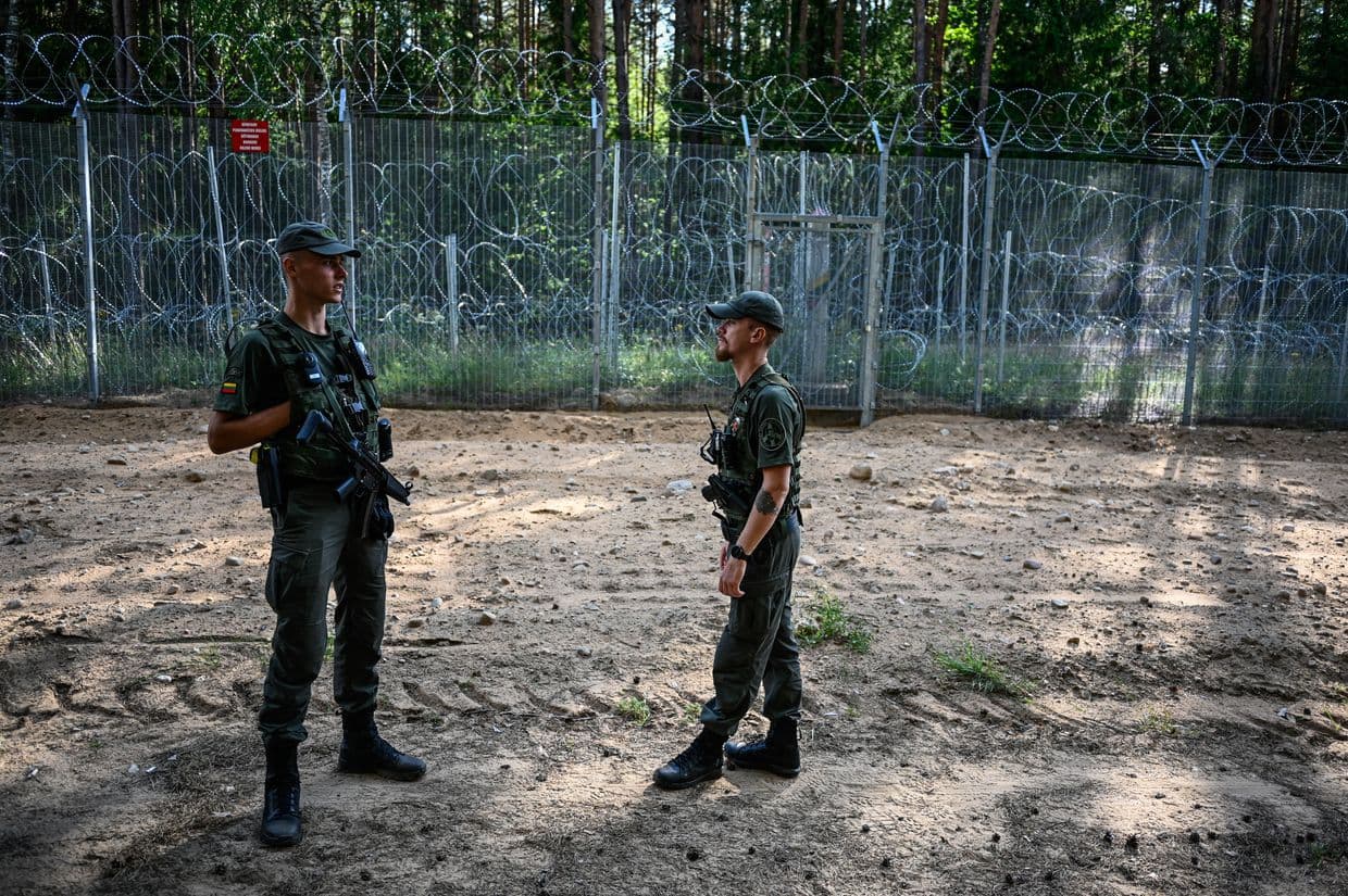 Lithuania closes border crossings with Belarus indefinitely after balloons violate airspace for 3rd night in row