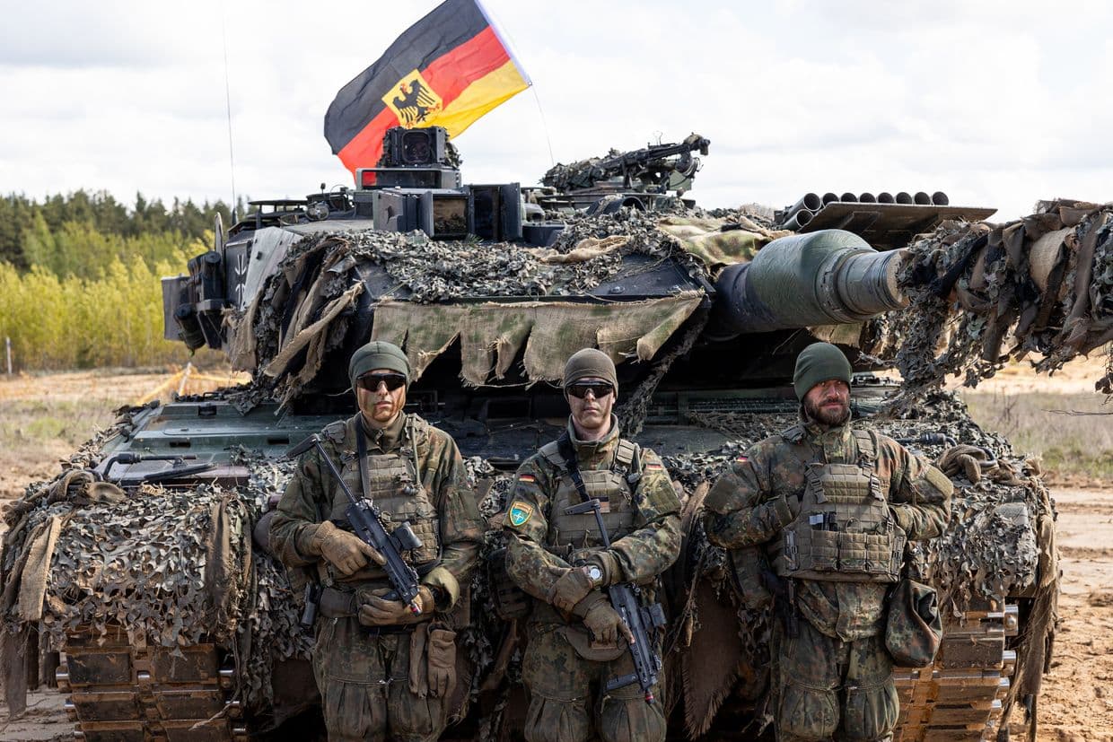 German army chief calls for 100,000 more active troops to face Russian threat, Reuters reports