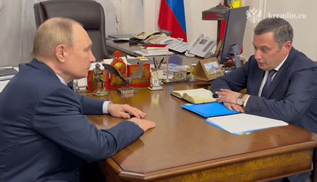 Putin visits Kursk Oblast for first time since Moscow claimed its recapture