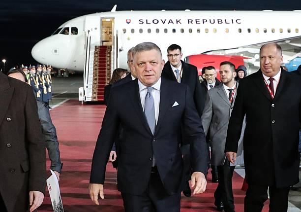Fico arrives in Moscow ahead of Victory Day celebrations, talks with Putin, world leaders