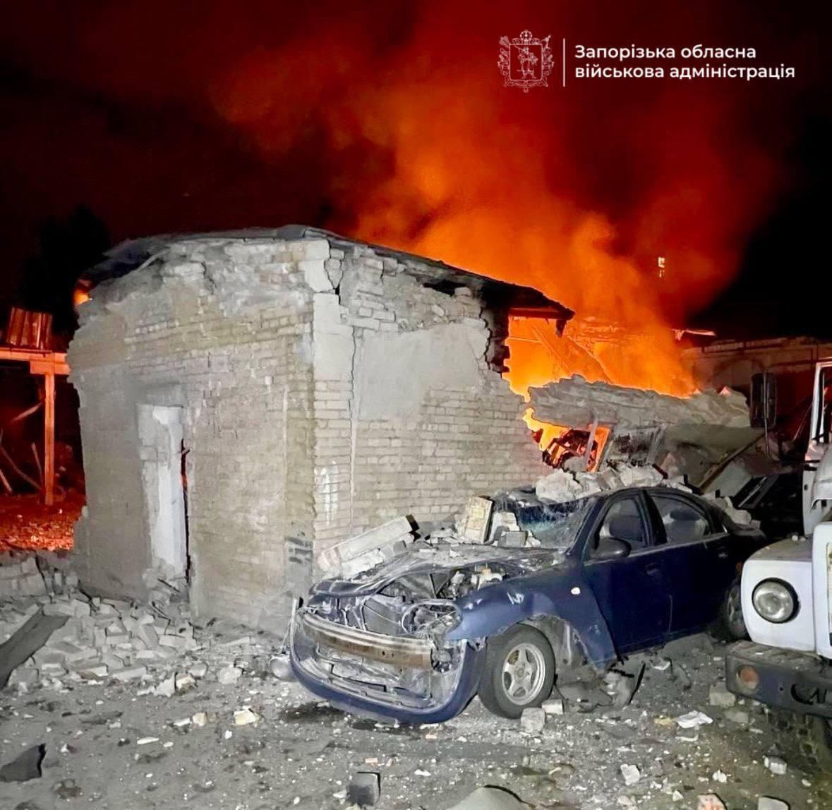Russian drone attack on Zaporizhzhia kills 1, injures 28