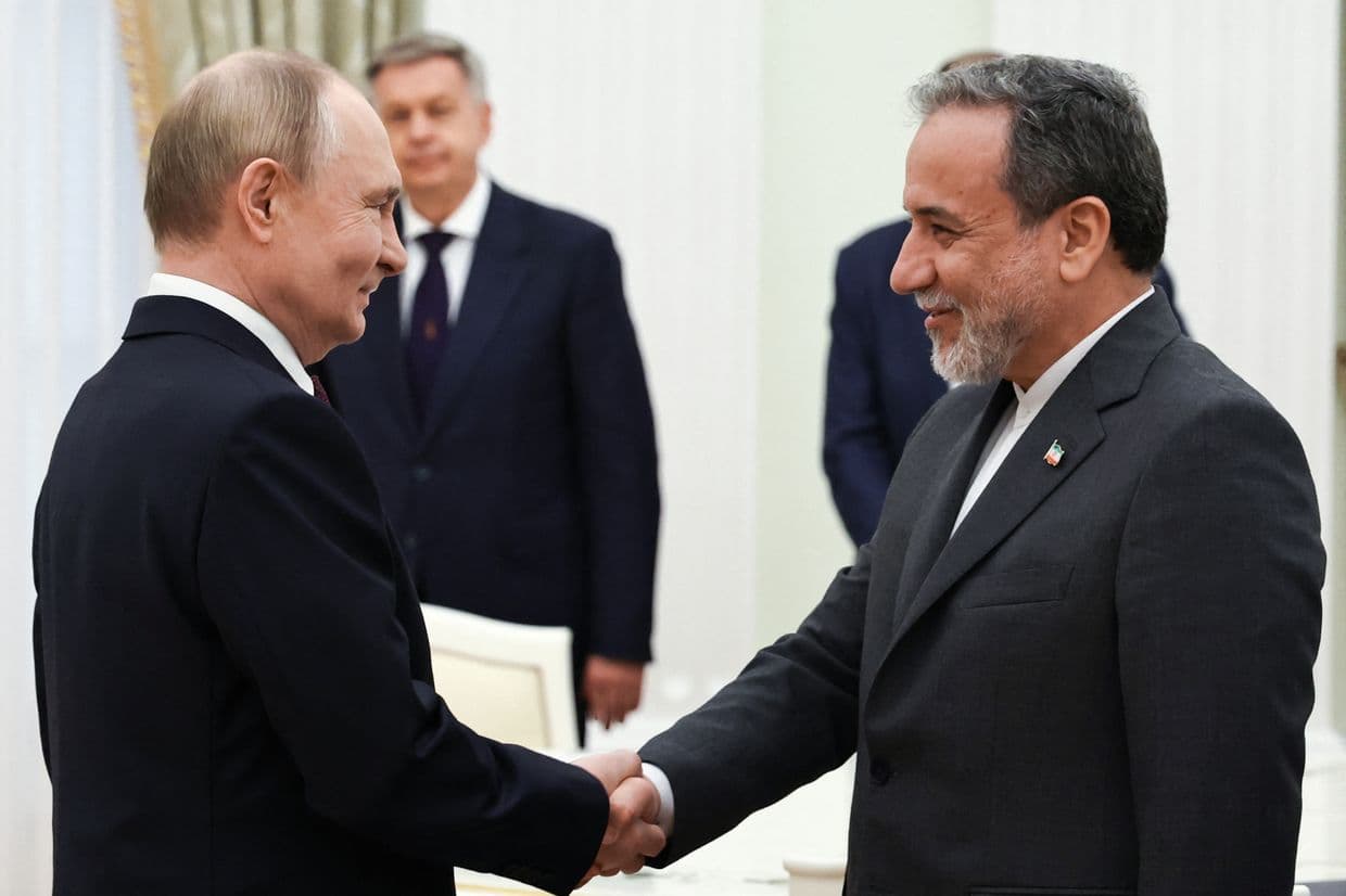 After 40 months of waging full-scale war on Ukraine, Putin condemns 'unprovoked aggression against Iran'